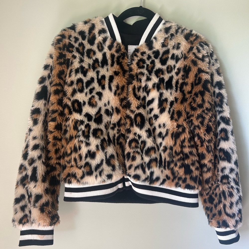 Jack by BB Dakota fur Animal Print Jacket